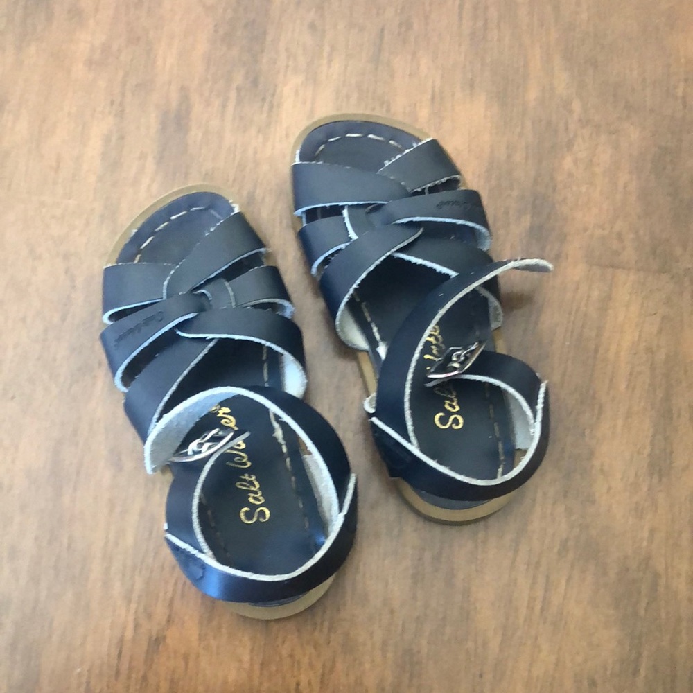 Saltwater sandals, toddler size 8